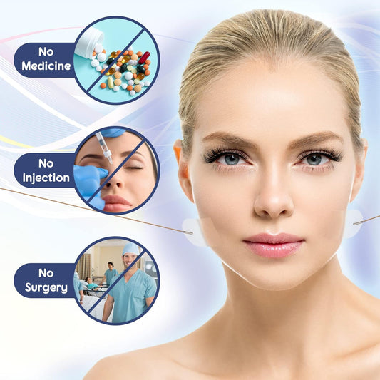 120PCS Invisible Face Lift Tape – Instant V-Line Facelift & Neck Lifting Stickers for Firm Tight Skin