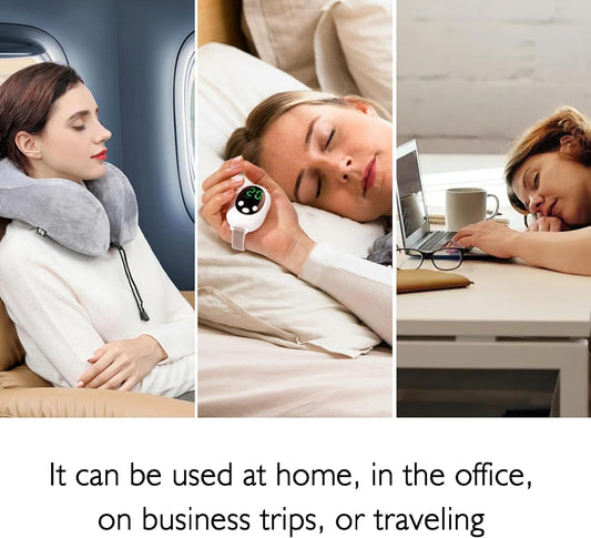 MACTANO Handheld Sleep Aid Device – Portable Insomnia & Anxiety Relief Relaxation Tool
