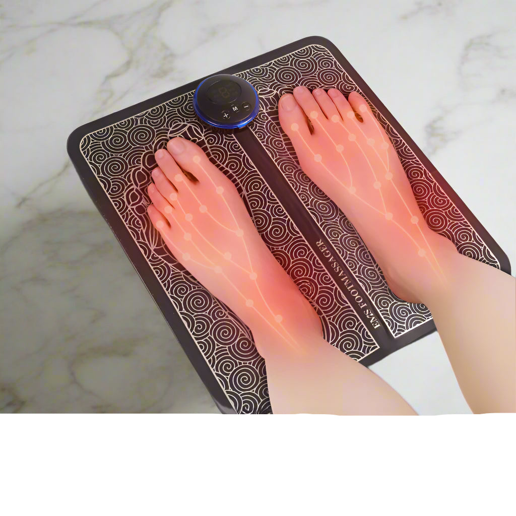 USB charging intelligent foot massage pad