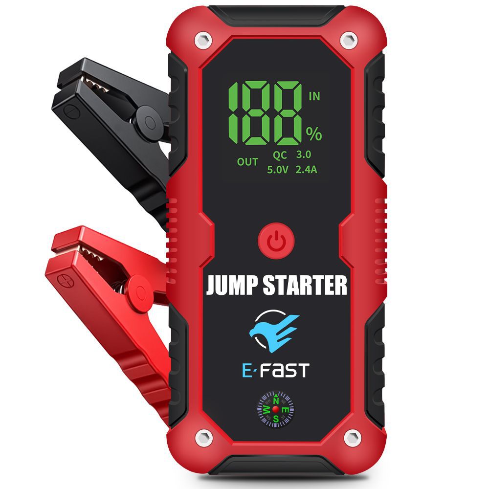 Portable Multi-Function Car Jump Starter & Power Bank – Emergency Charger with LED Flashlight