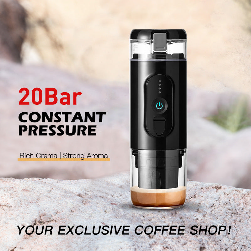 wireless heating electric espresso machine