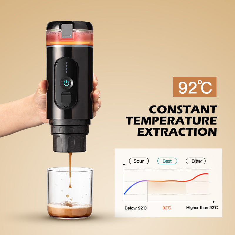 wireless heating electric espresso machine