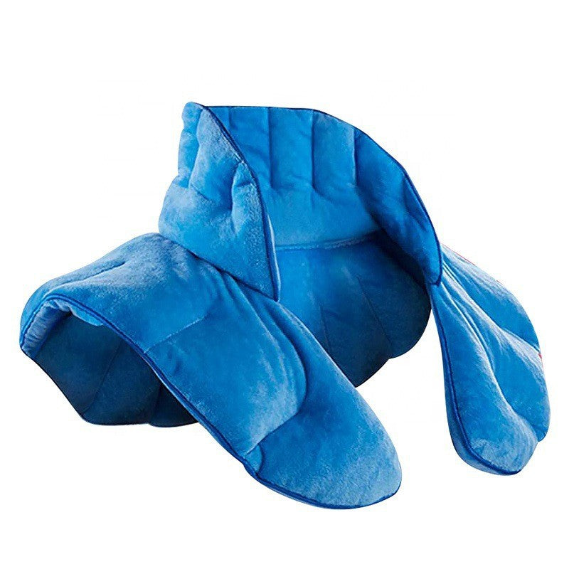 Cross-border heating shawl microwave heating neck pillow