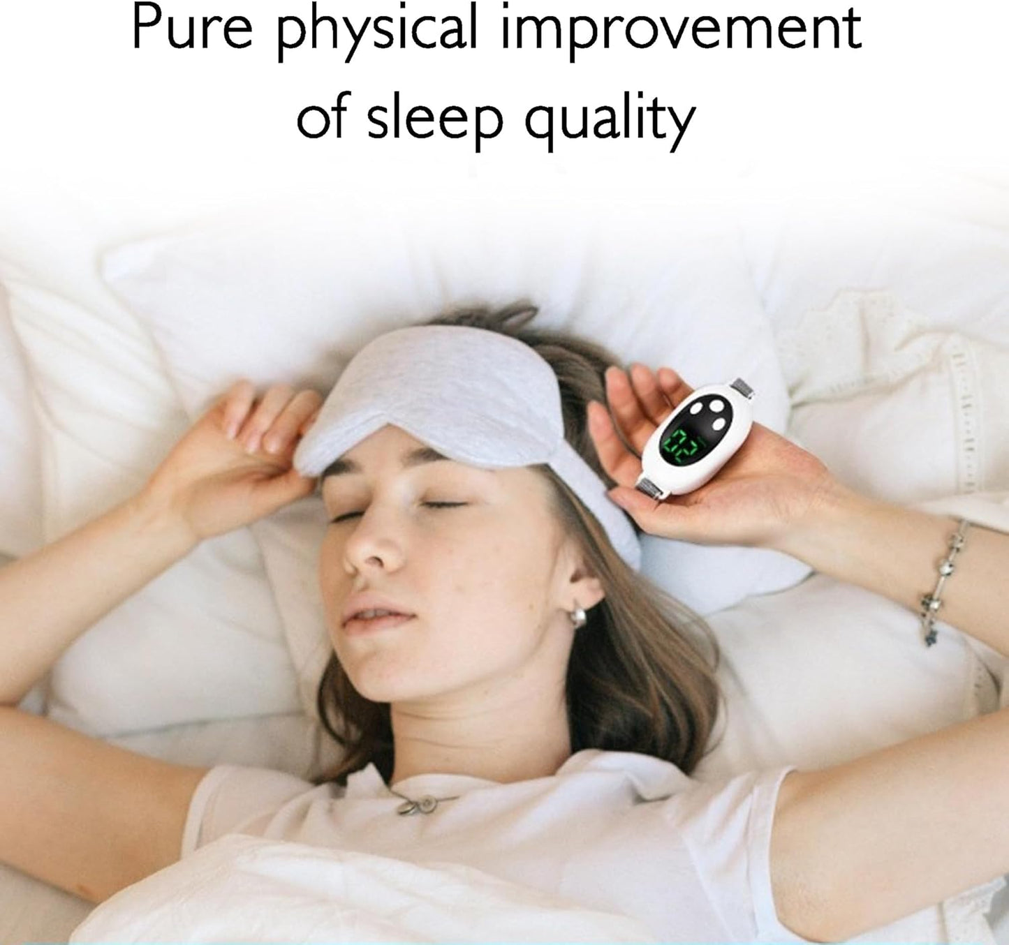 MACTANO Handheld Sleep Aid Device – Portable Insomnia & Anxiety Relief Relaxation Tool