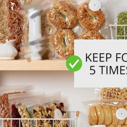 Reusable Food-Grade Vacuum Zipper Storage Bags