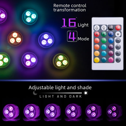 led waterproof lamp RGB colorful Xiaoping lamp