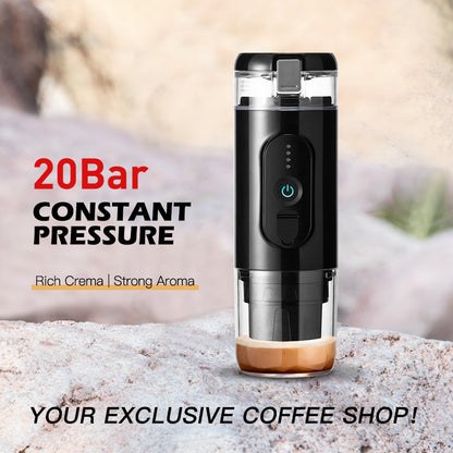 wireless heating electric espresso machine