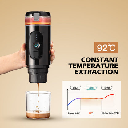 wireless heating electric espresso machine