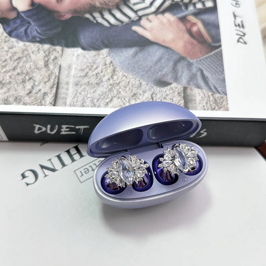 Flash Full Diamond Ice Flower Headset Diamond Buckle