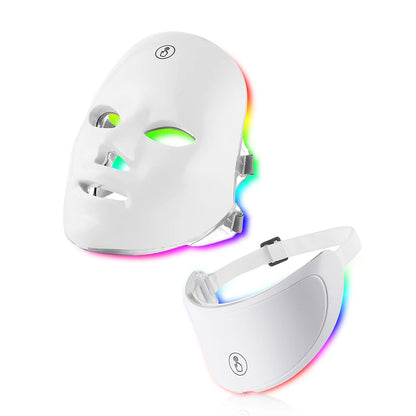 Wireless LED Face Mask Red Light Photon Therapy